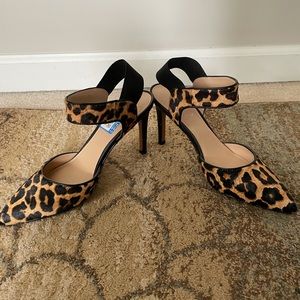 Cheetah 3.5 inch heels